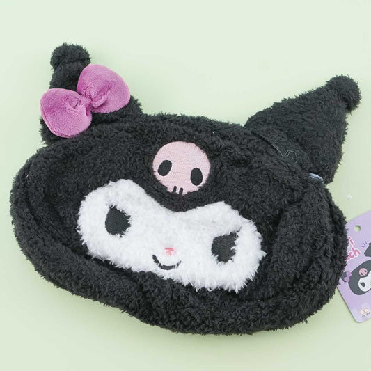 Kuromi Narikiri Mimi Pouch With Hair Clips