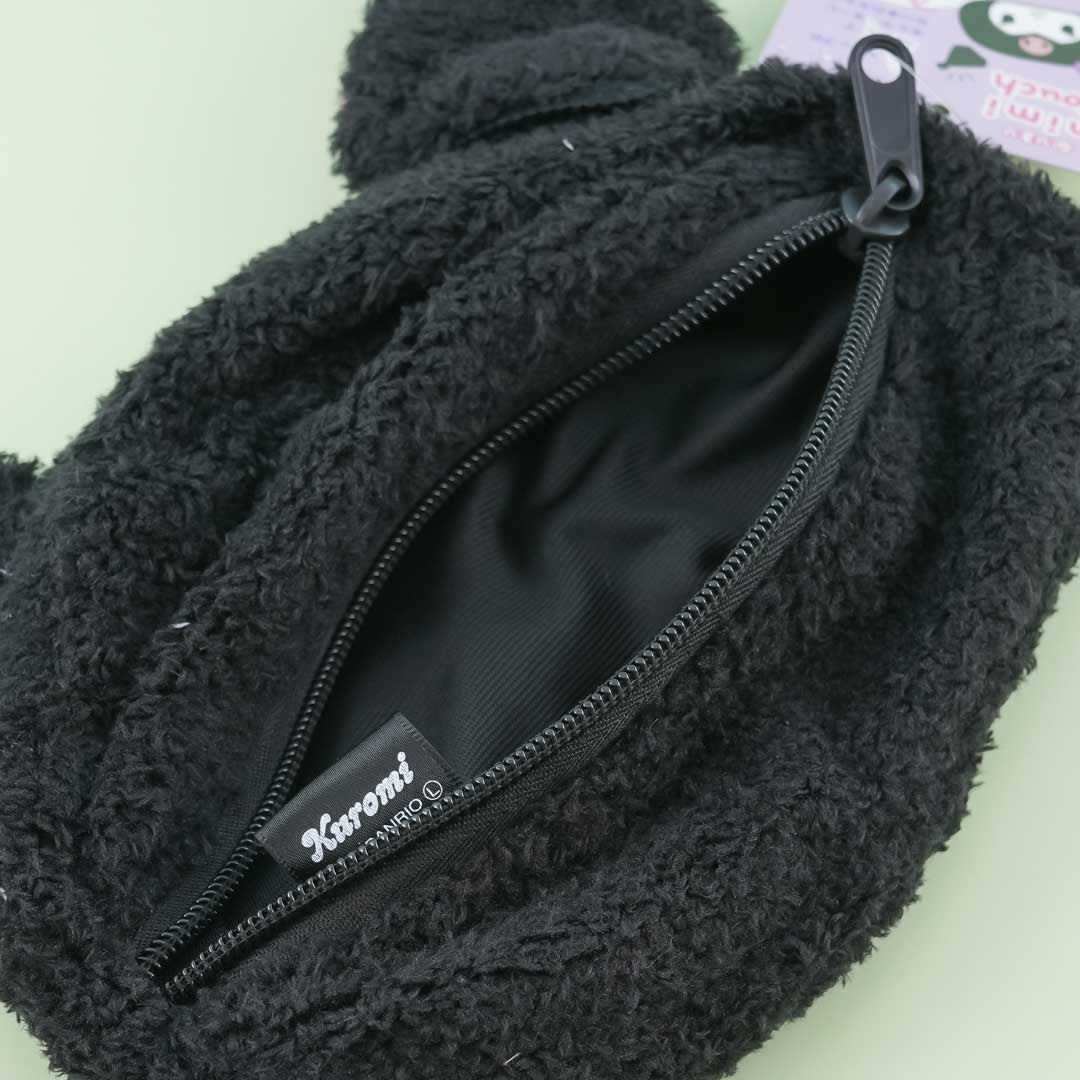 Kuromi Narikiri Mimi Pouch With Hair Clips