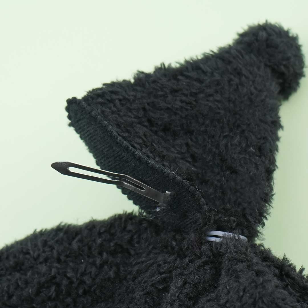 Kuromi Narikiri Mimi Pouch With Hair Clips