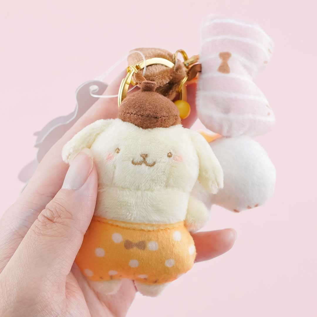 Pompompurin 25th Anniversary Muffin Pants Collection Plushie Charm