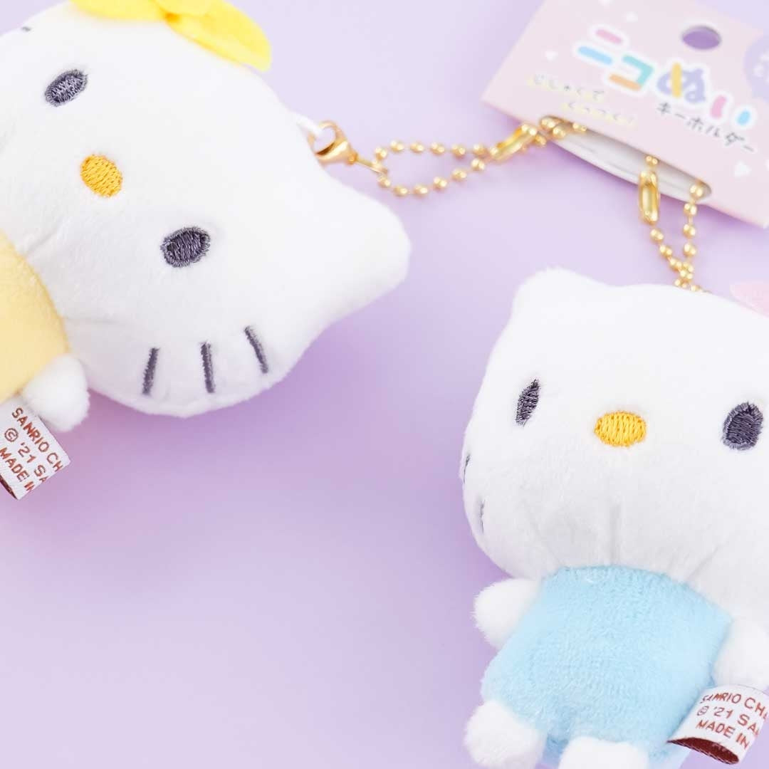 Hello Kitty & Mimmy Magnetic Plushie Charm Set