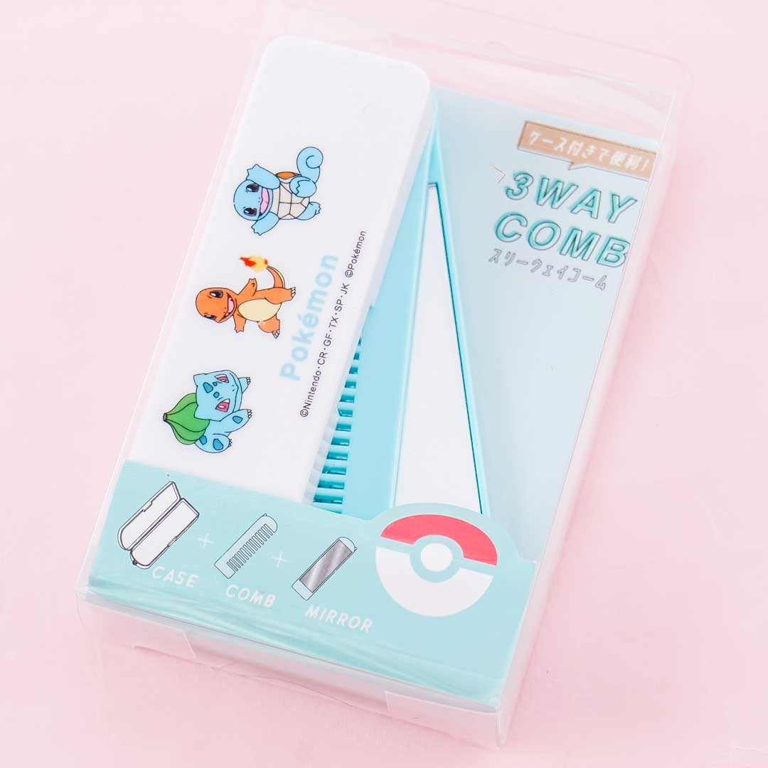 Pokémon Pocket Monsters 3-Way Comb Set