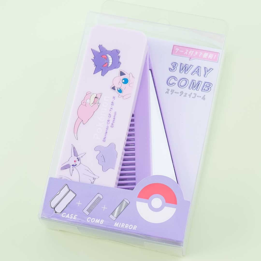 Pocket Monsters 3-Way Comb Set