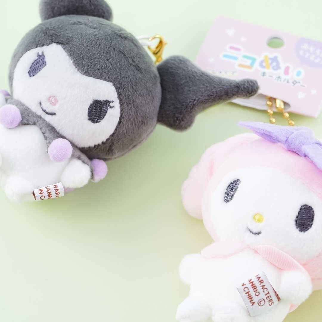 My Melody & Kuromi Magnetic Plushie Charm Set