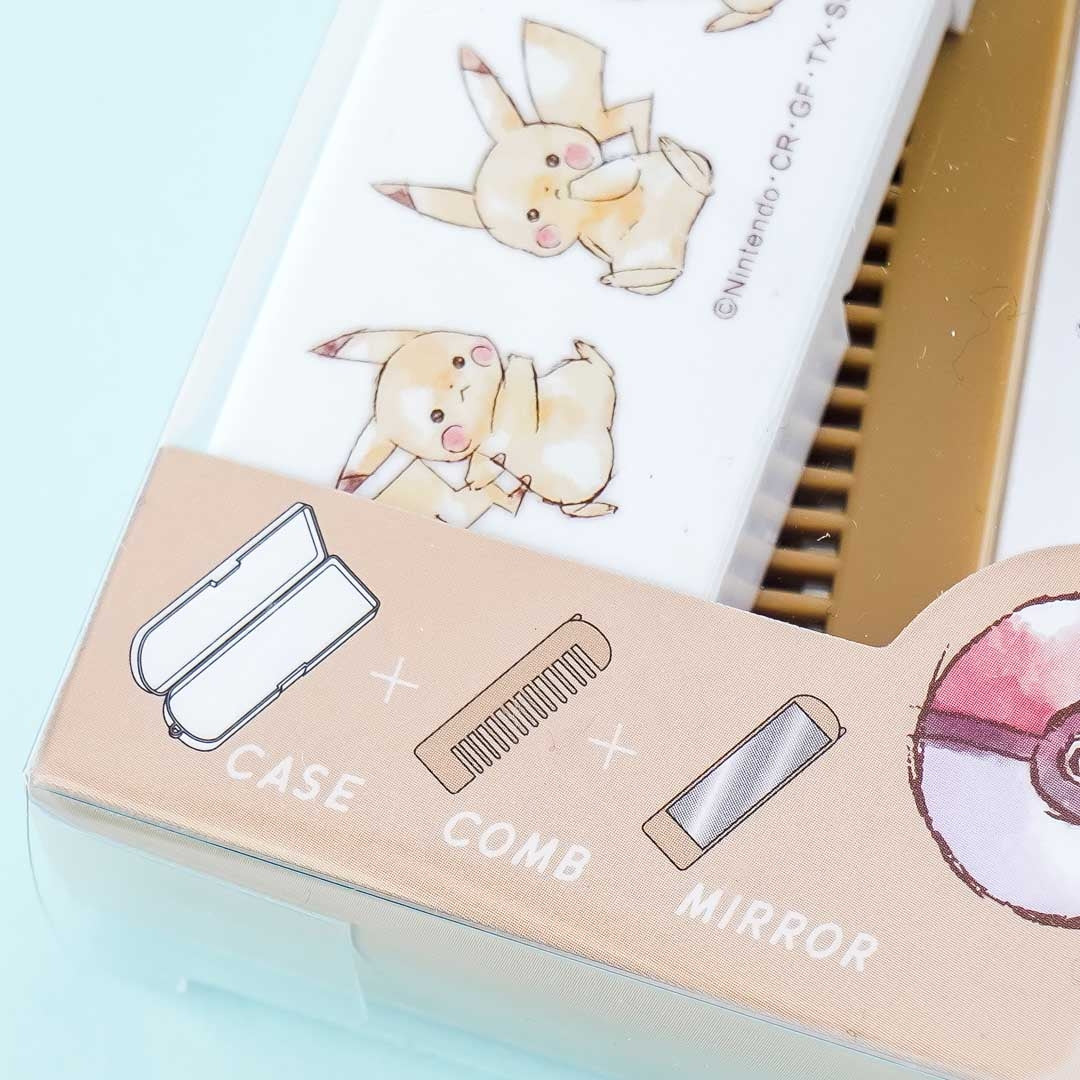 Pokemon Pikachu 3-Way Comb Set