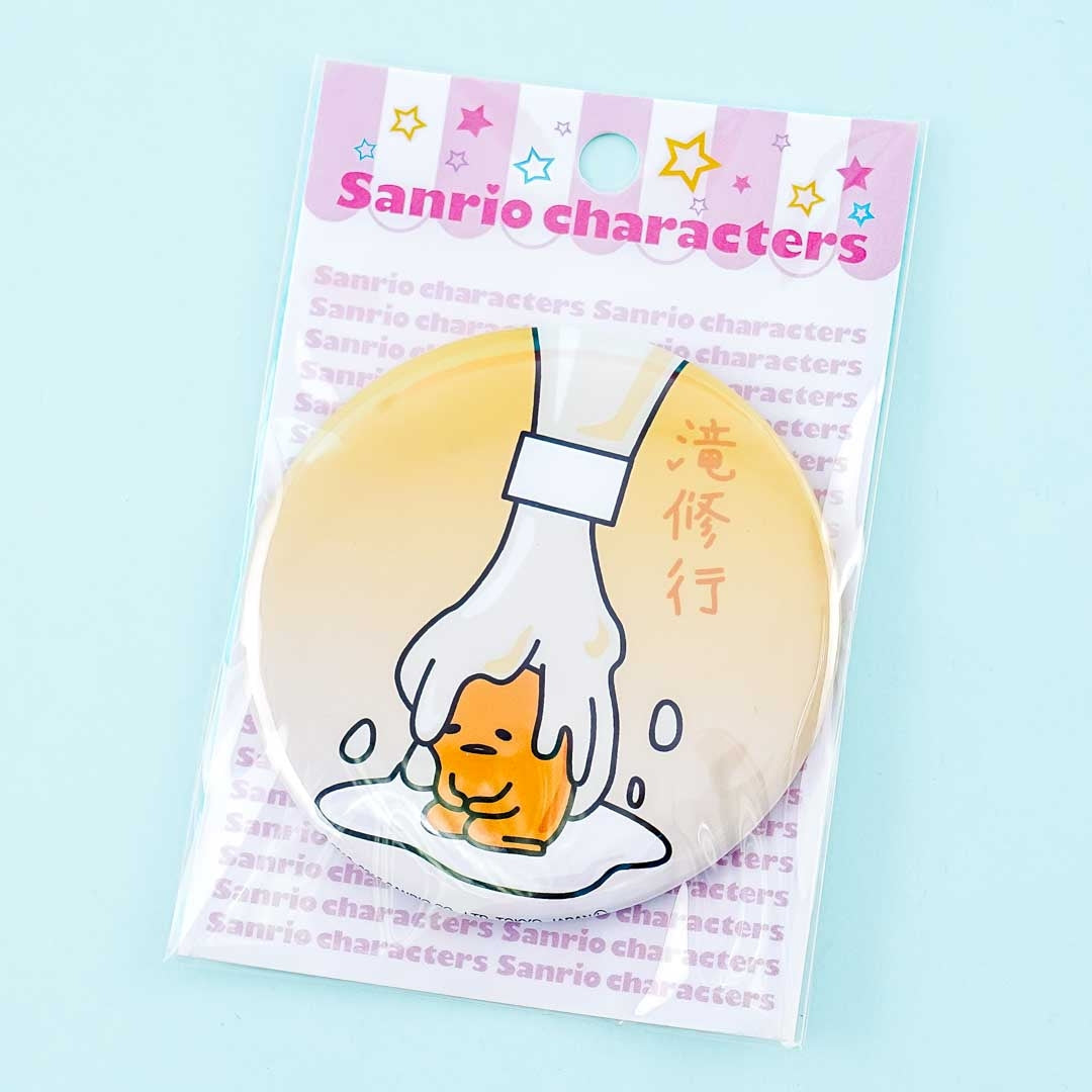 Gudetama Milky Badge