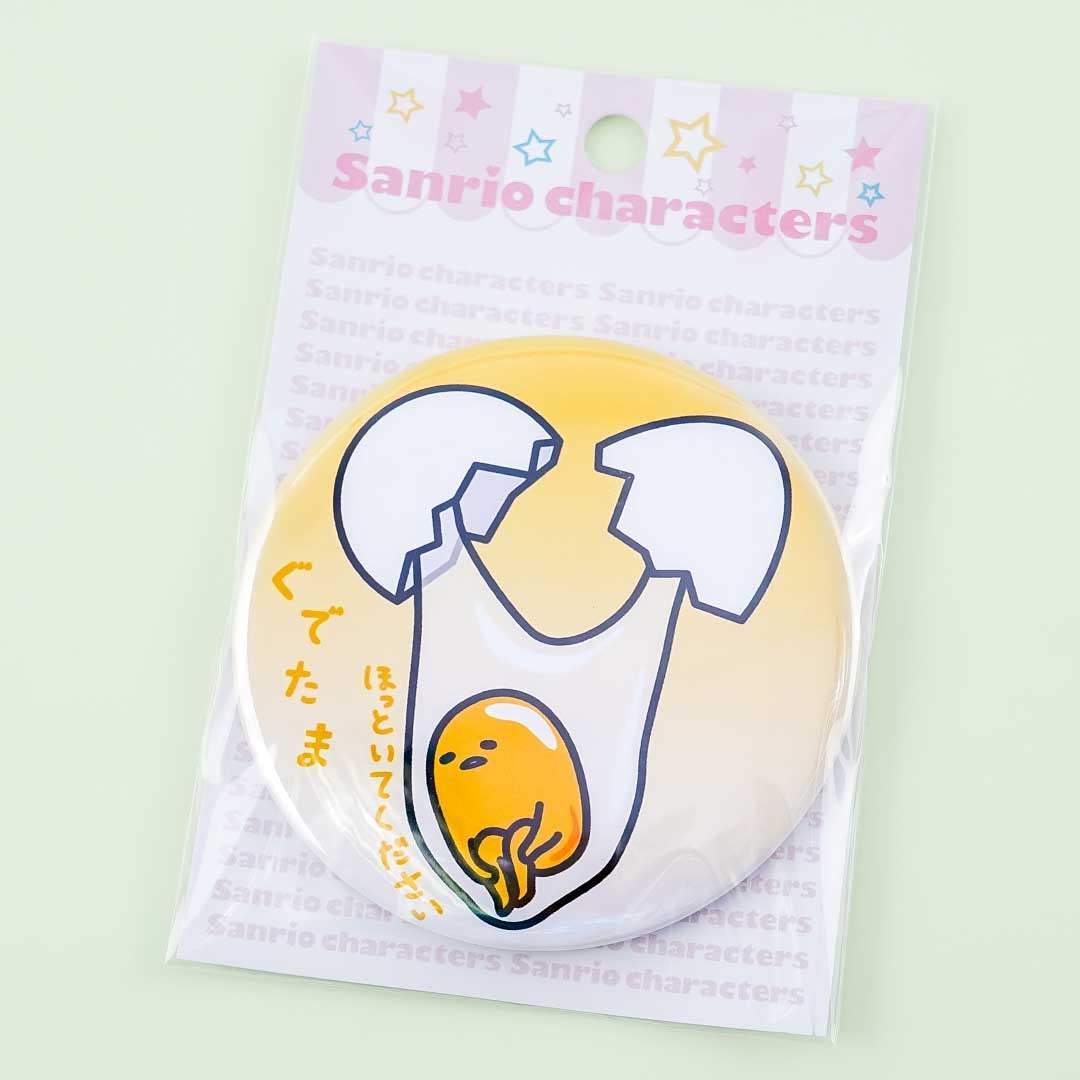 Gudetama Dripping Egg Badge
