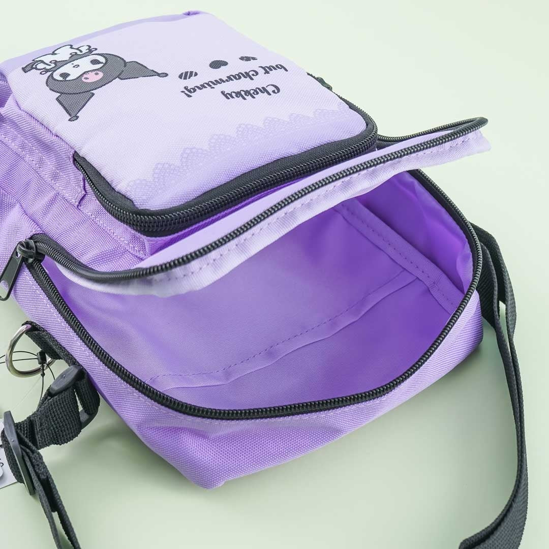 Kuromi Rectangle Crossbody Bag