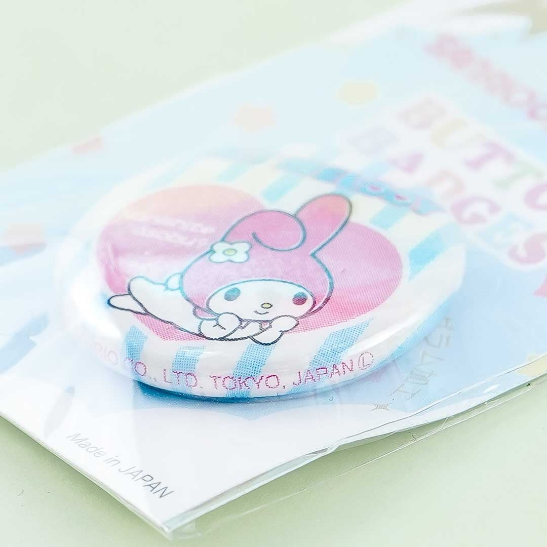 My Melody Glitter Badge
