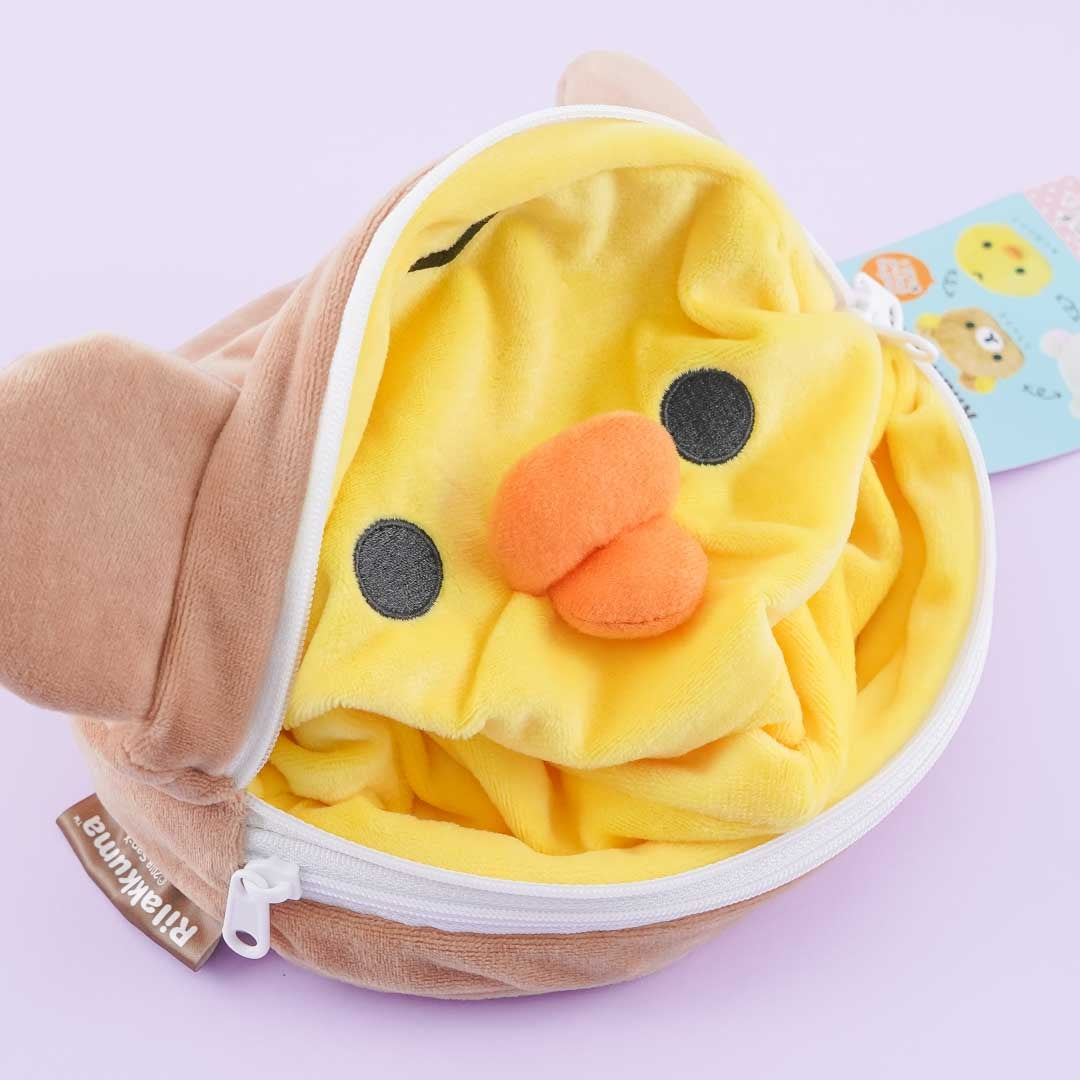 Rilakkuma & Friends 3-Sided Reversible Pouch