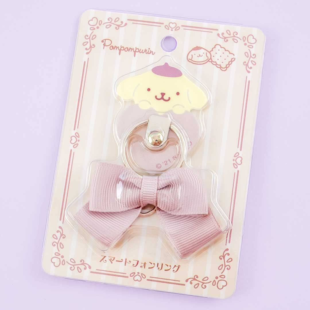 Pompompurin Ribbon Phone Ring