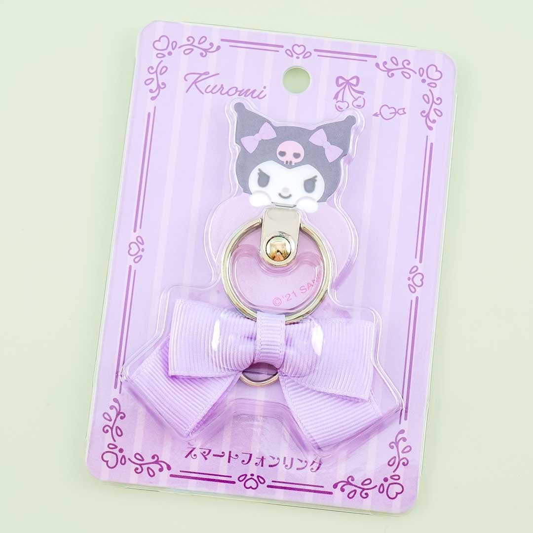 Kuromi Ribbon Phone Ring