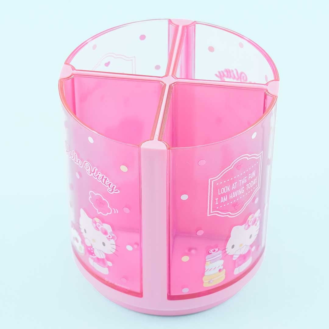 Hello Kitty Flowery Rotating Pen Stand