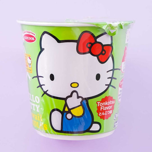 Hello Kitty Kawaii Tonkotsu Noodle Cup