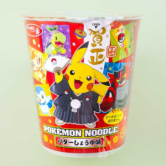 Pokemon Sapporo Ichiban Noodle Cup - Butter Soy Sauce