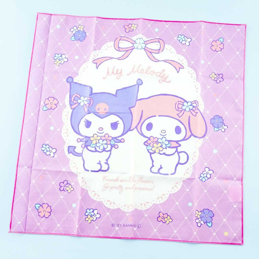 My Melody & Kuromi Floral Friends Lunch Cloth