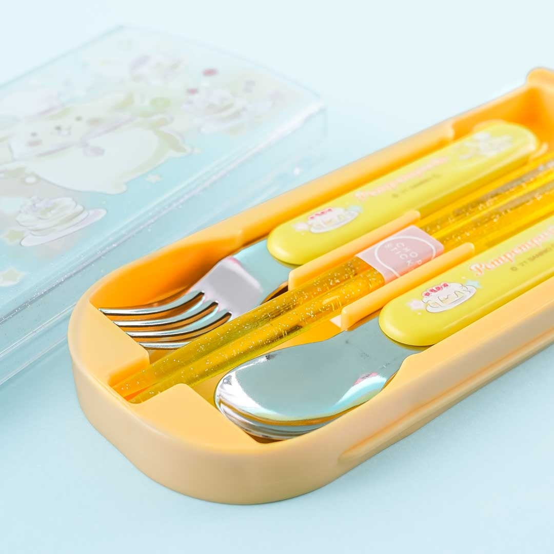 Pompompurin Pancake Delight Utensil Set
