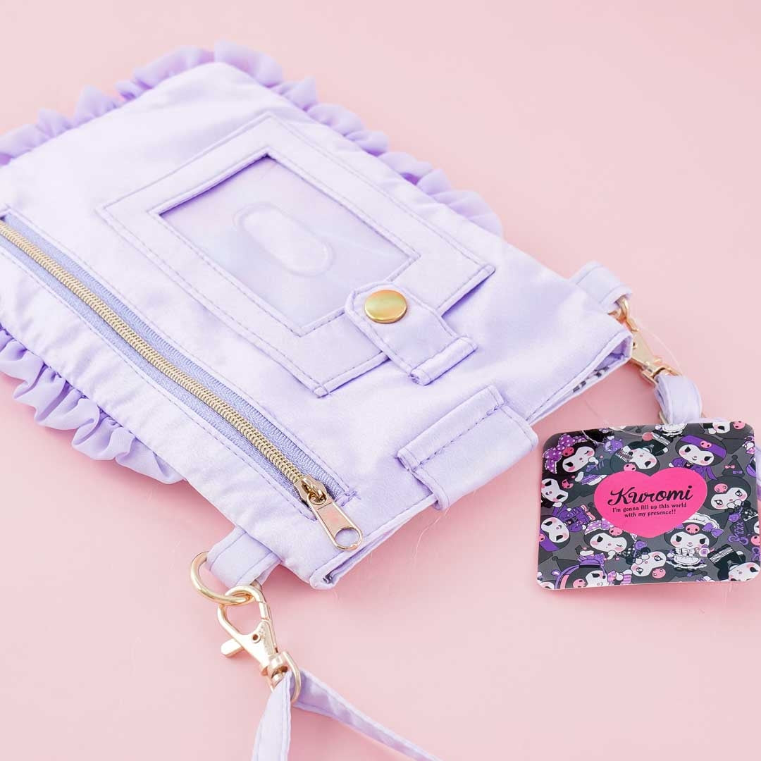 Kuromi Gothic Lolita Collection Pouch With Card Case