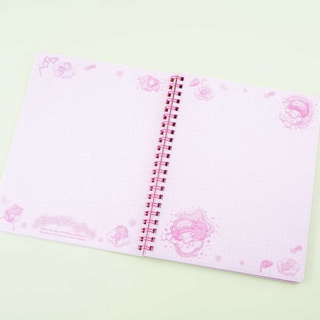 Little Twin Stars Dreamy Spiral Notebook
