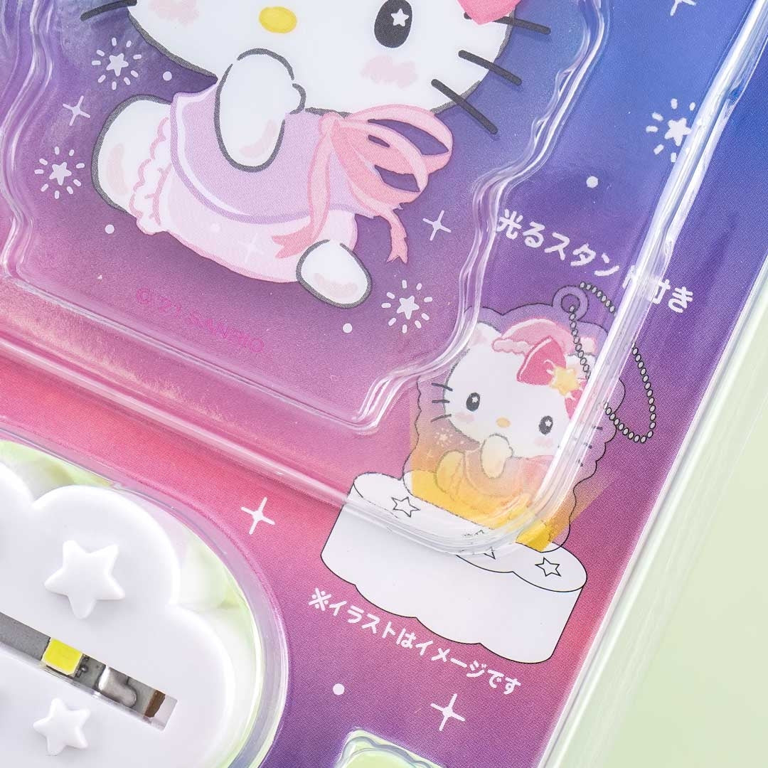 Wiggling Hello Kitty Acrylic Charm With Light-Up Stand