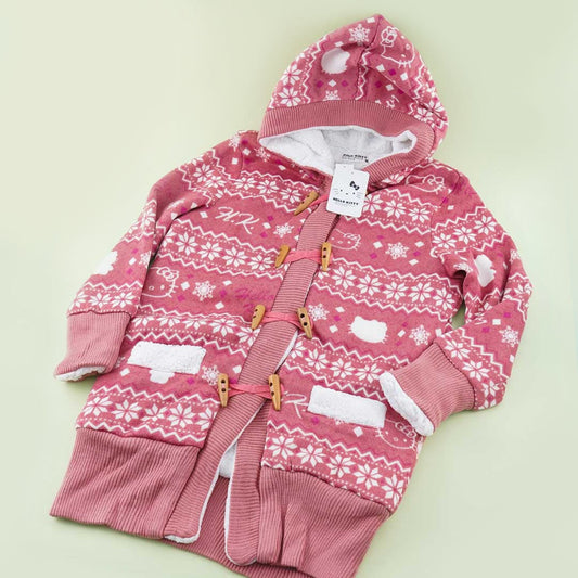 Hello Kitty Fluffy Snowflake Cardigan