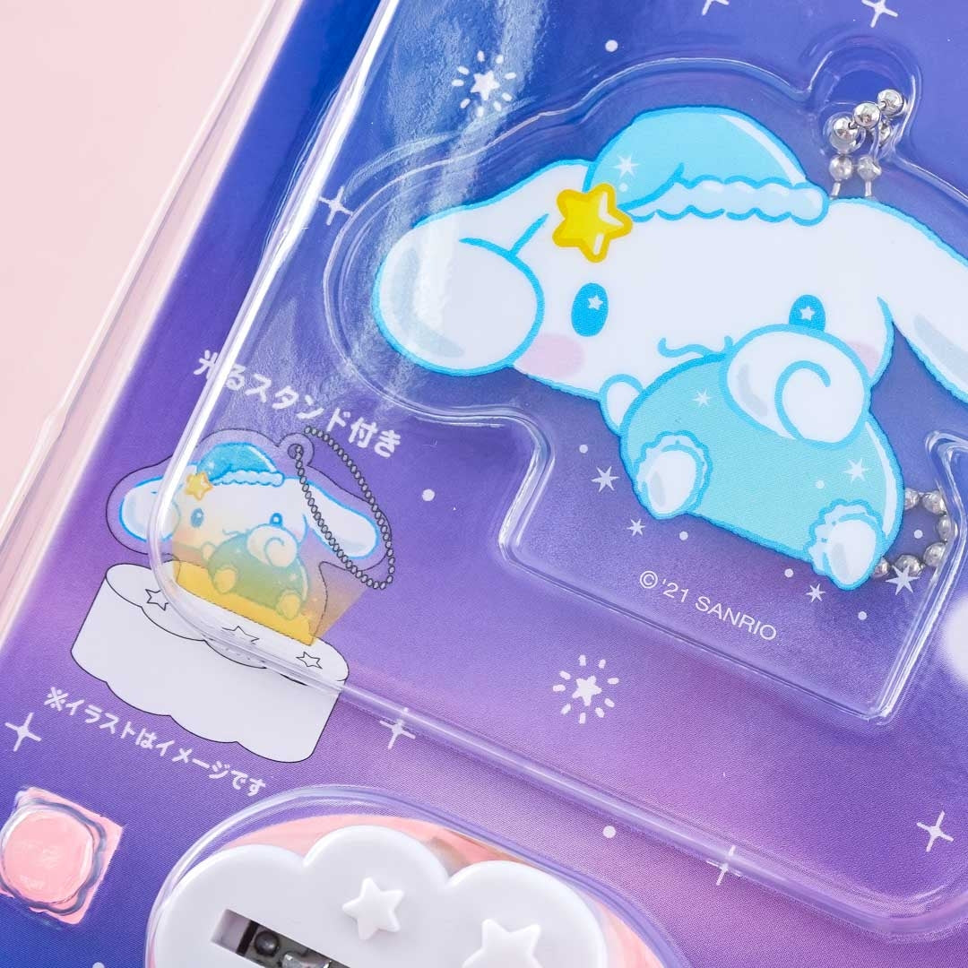 Wiggling Cinnamoroll Acrylic Charm With Light-Up Stand