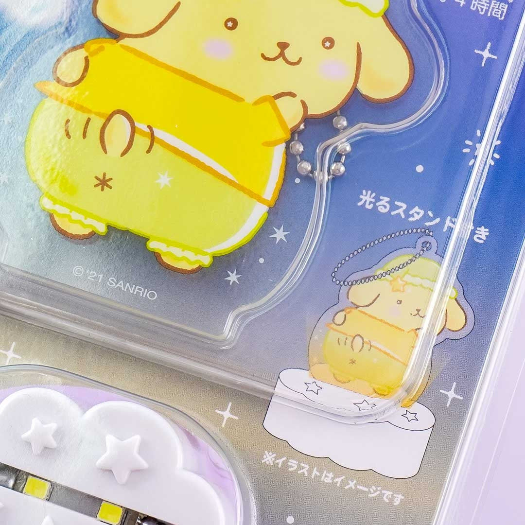 Wiggling Pompompurin Acrylic Charm With Light-Up Stand