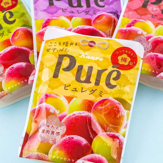 Kanro Pure Gummy - Plum