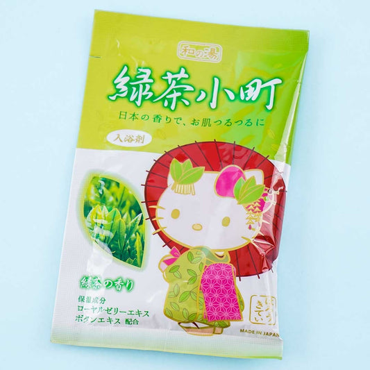 Hello Kitty Furisode Bath Salt - Japanese Green Tea