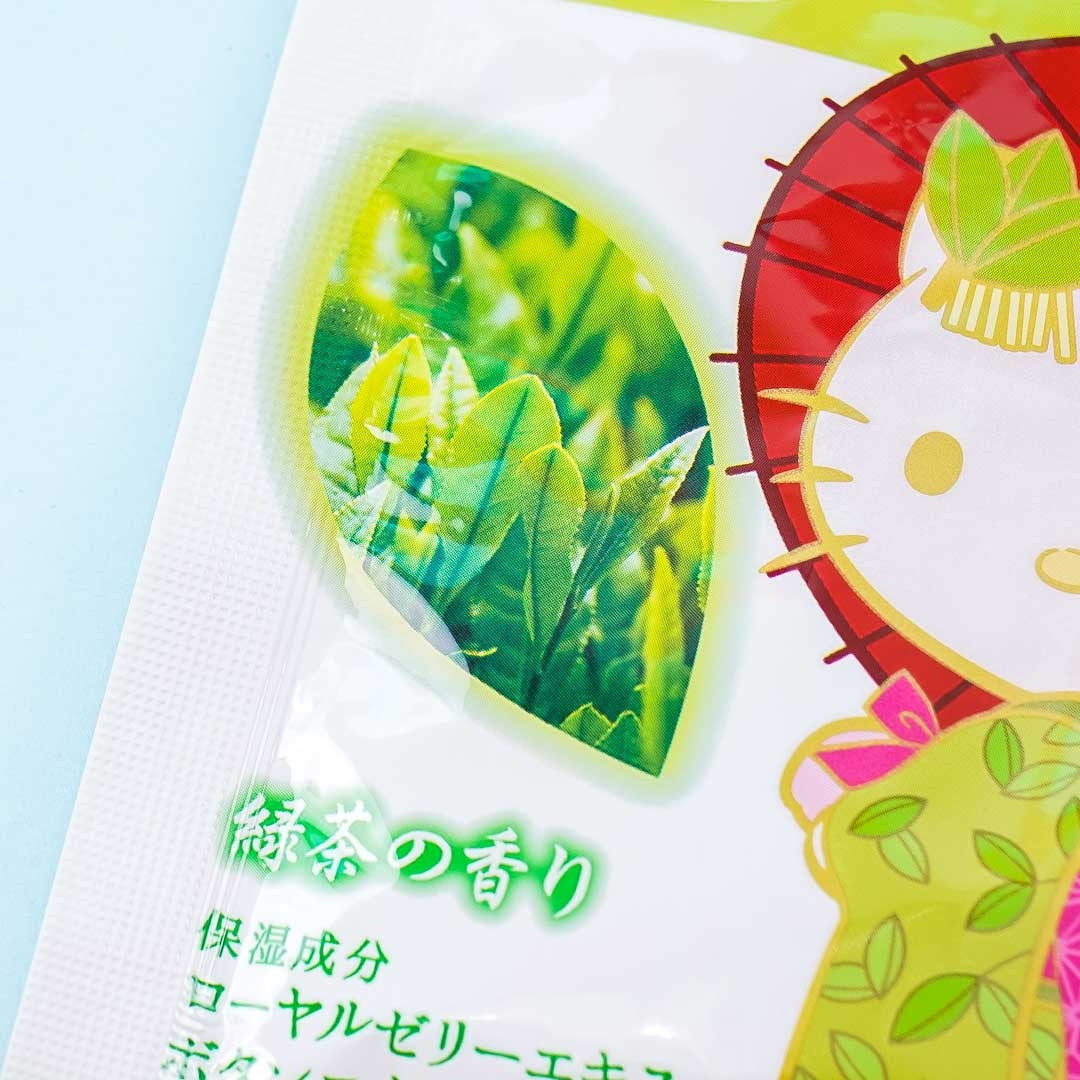 Hello Kitty Furisode Bath Salt - Japanese Green Tea