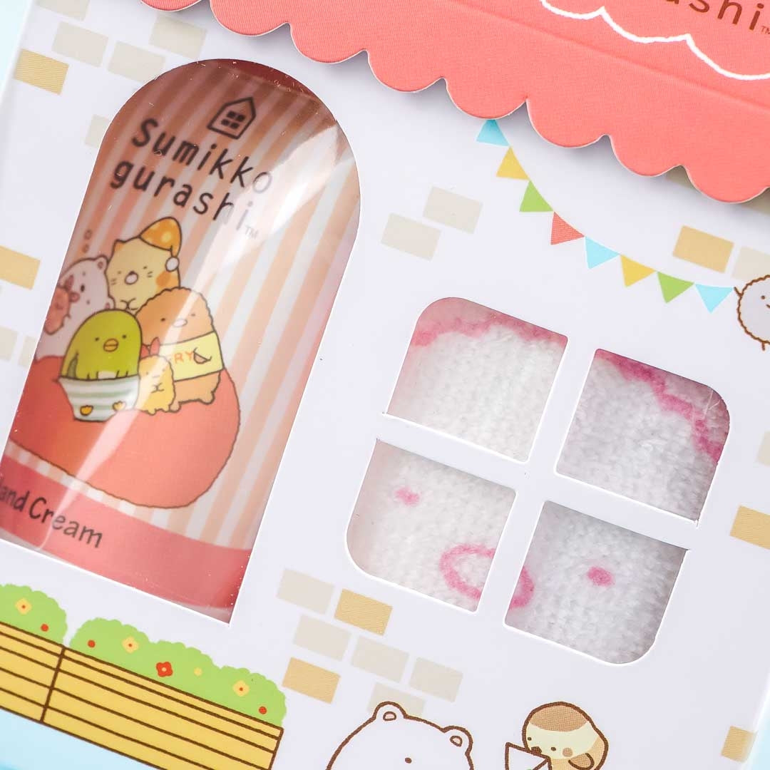 Sumikko Gurashi Homey Hand Cream & Towel Set