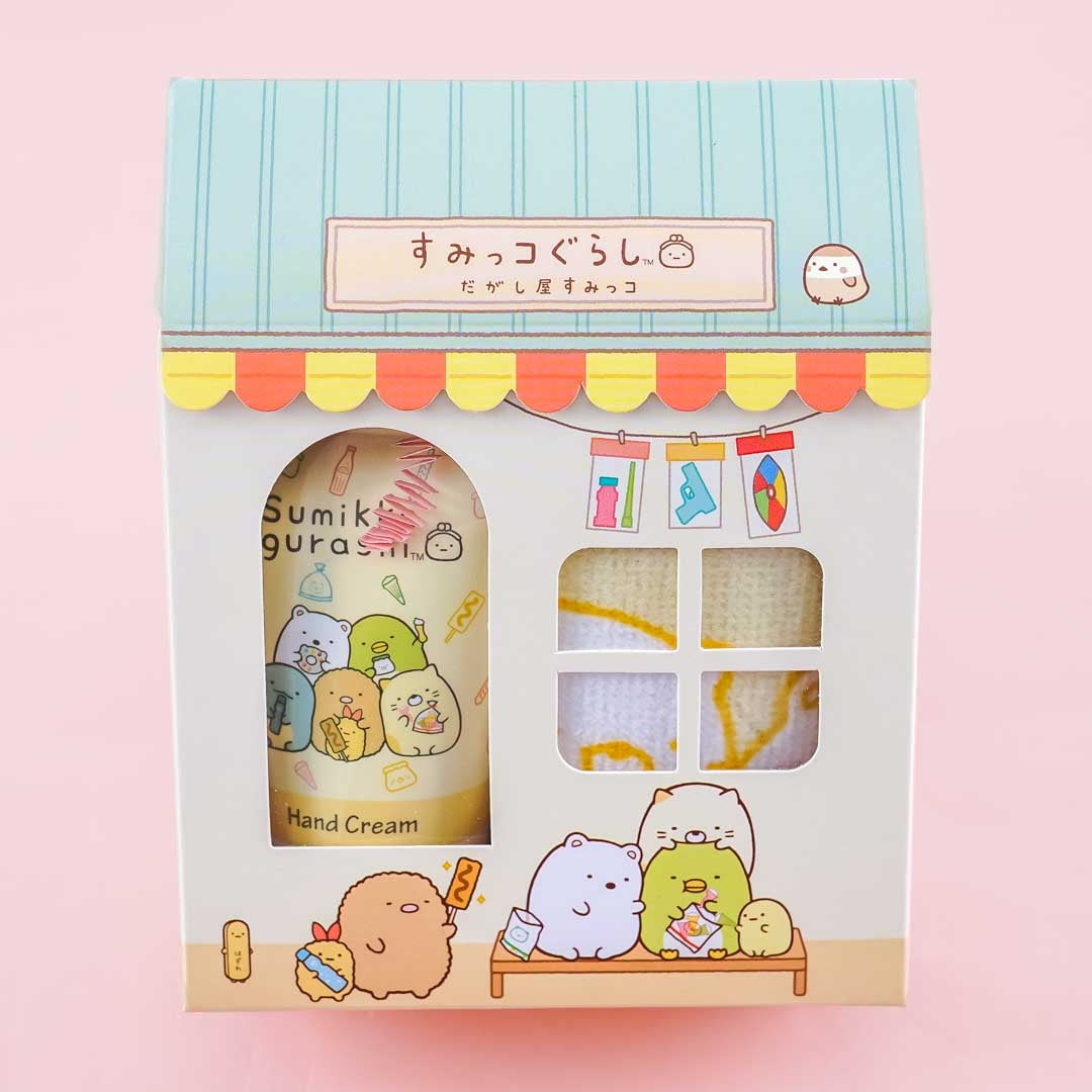 Sumikko Gurashi Snack Time Hand Cream & Towel Set