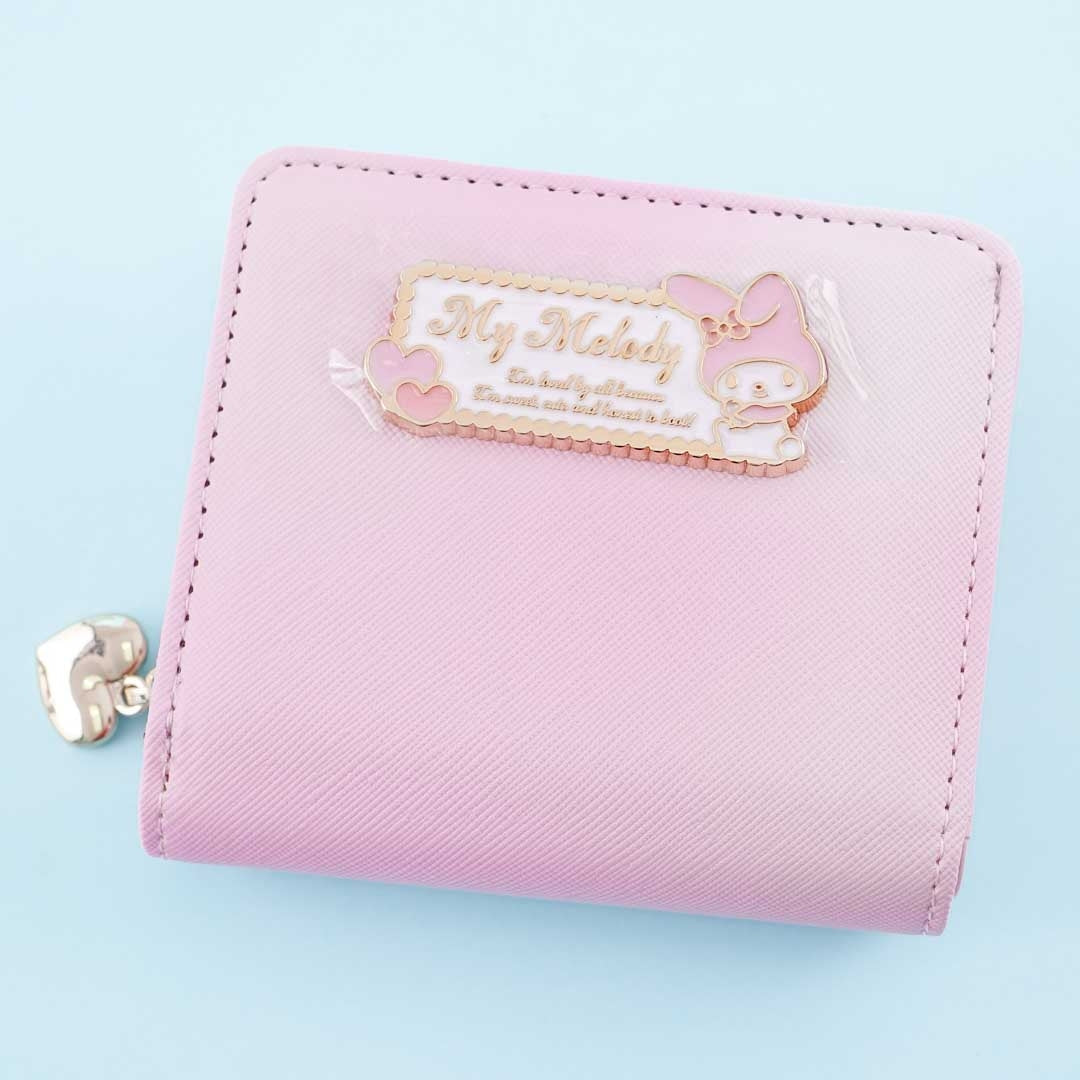 My Melody Hearts Faux Leather Bi-Fold Wallet