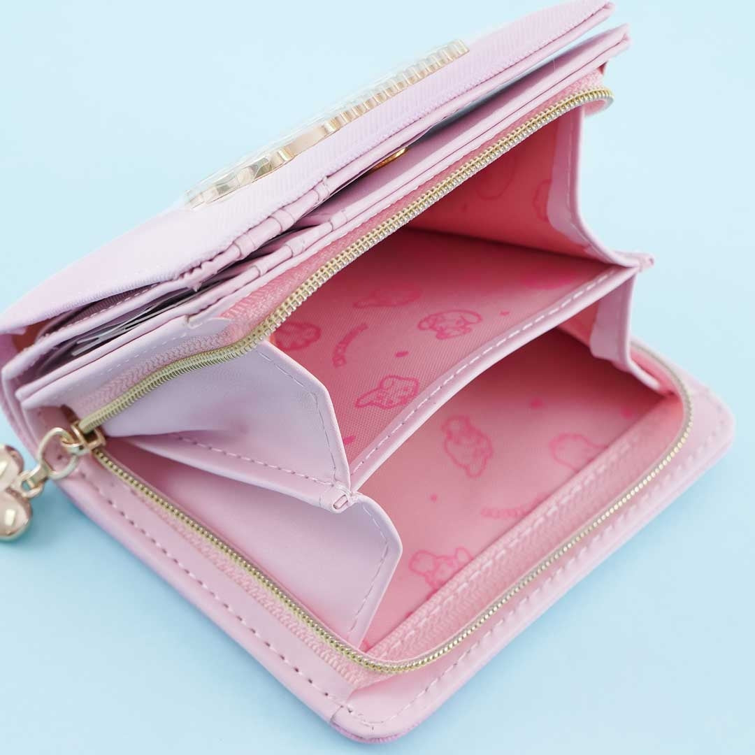 My Melody Hearts Faux Leather Bi-Fold Wallet