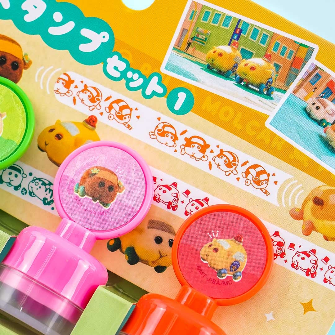 Pui Pui Molcar Surprise Stamp Set