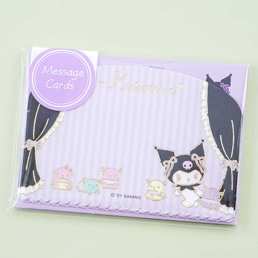 Kuromi Stage Message Card Set