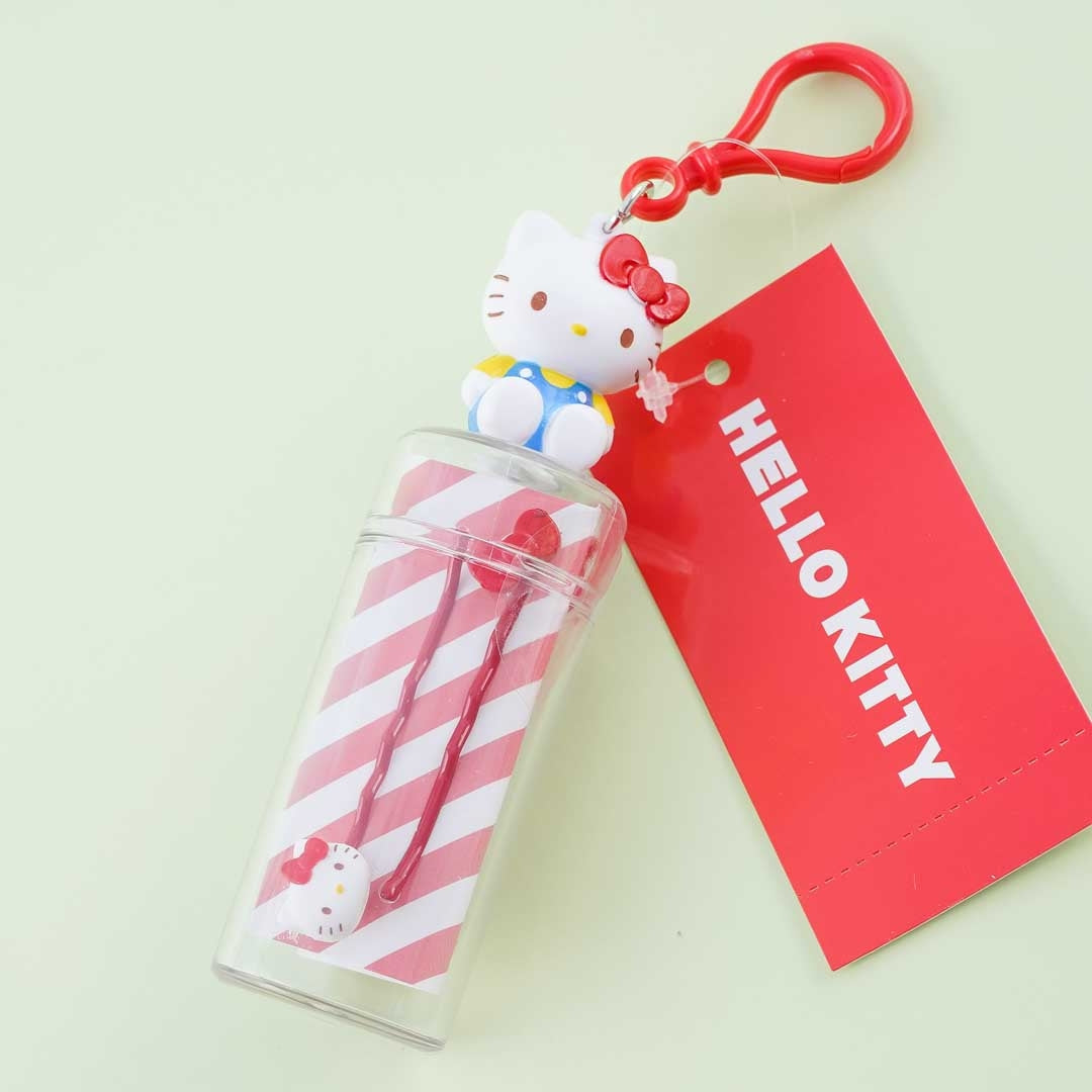 Hello Kitty Ribbon Bobby Pins