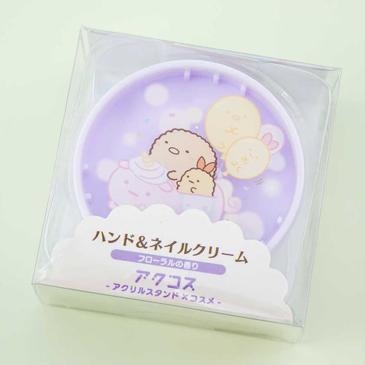 Sumikko Gurashi Tonkatsu Hand & Nail Cream Compact - Floral