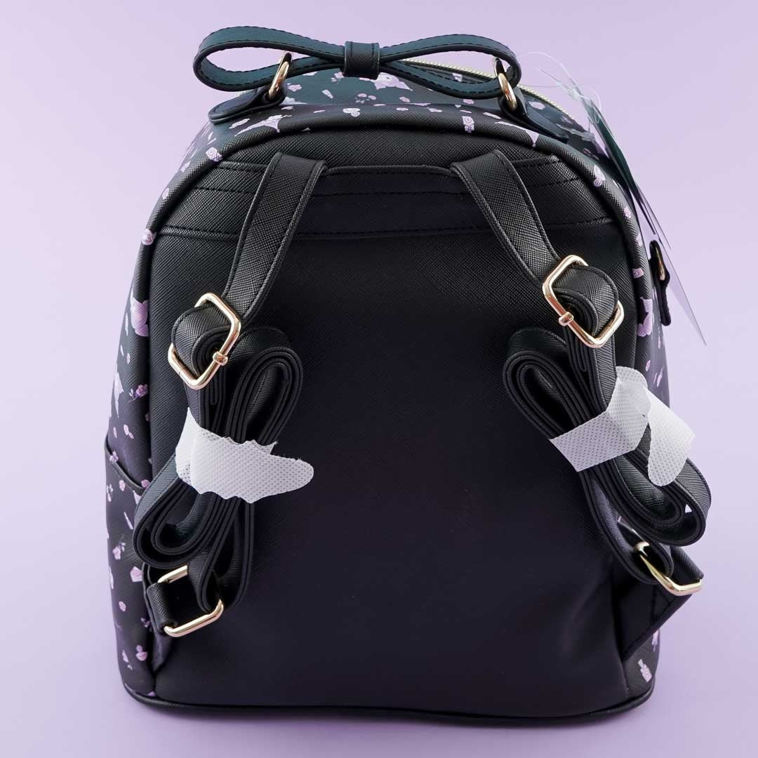 Kuromi Ribbon Backpack - Black