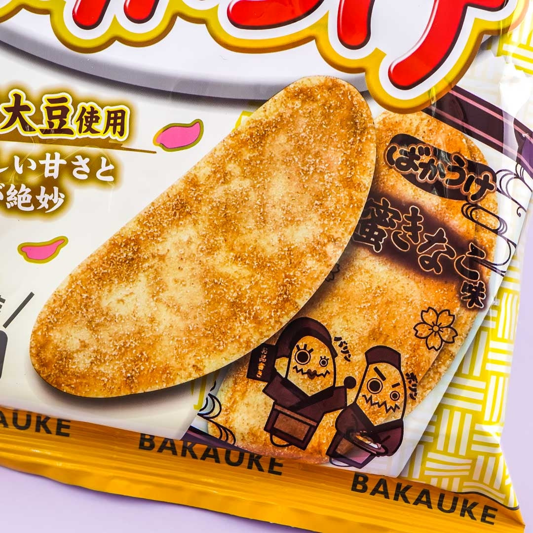 Befco Kuriyama Bakauke Rice Crackers - Kuromitsu Kinako