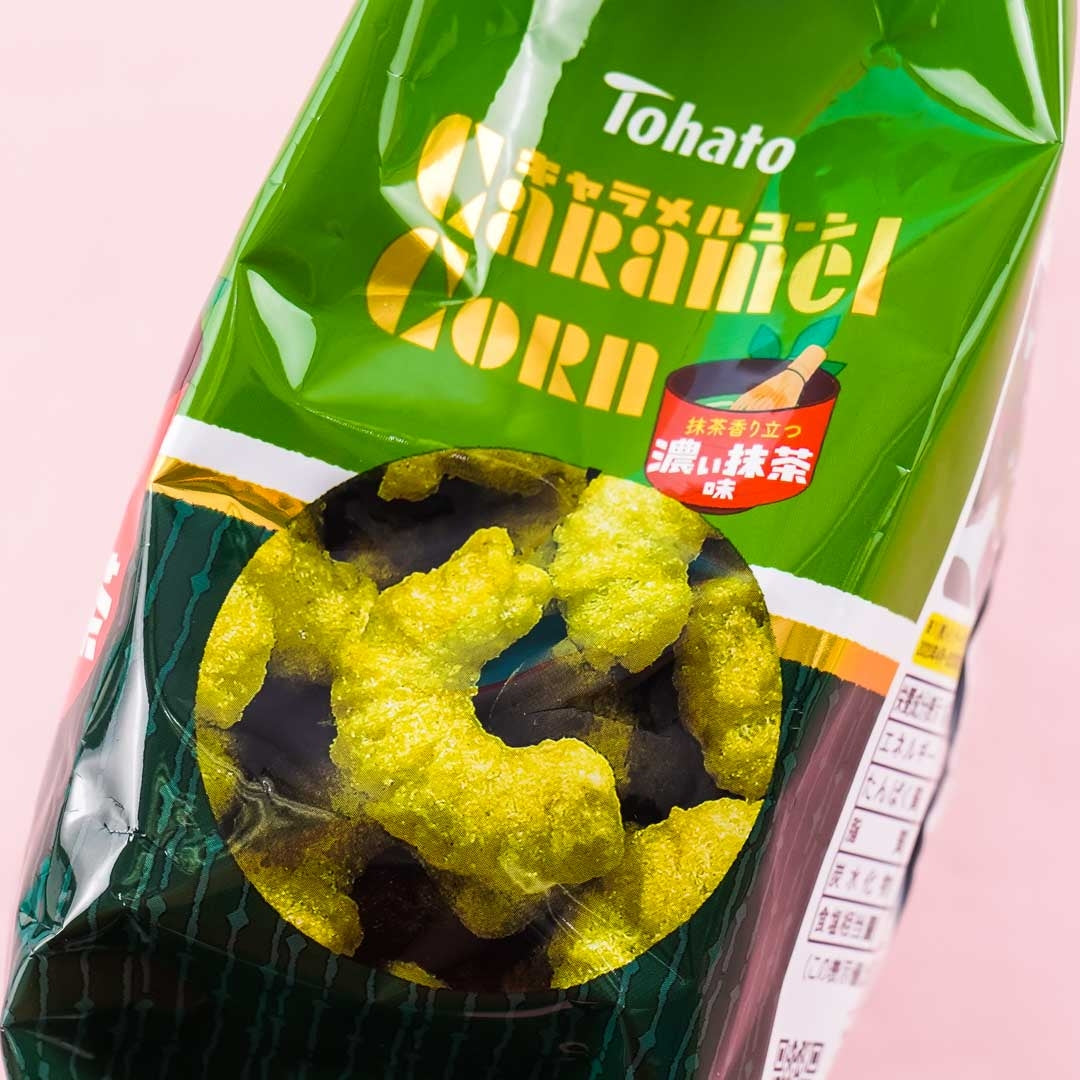 Tohato Caramel Corn - Dark Matcha