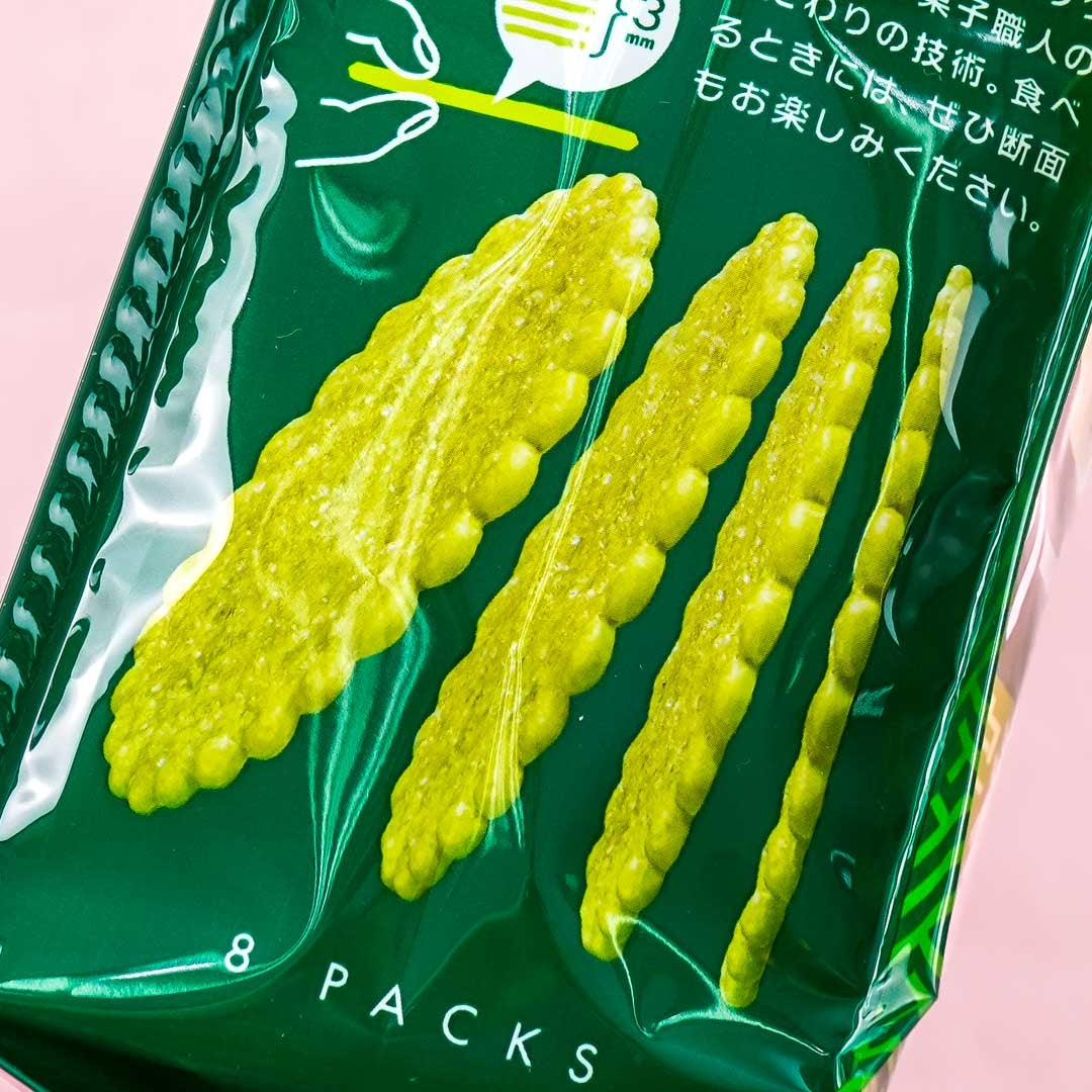 Tohato Smile Harvest Super Thin Biscuit Bag - Uji Matcha