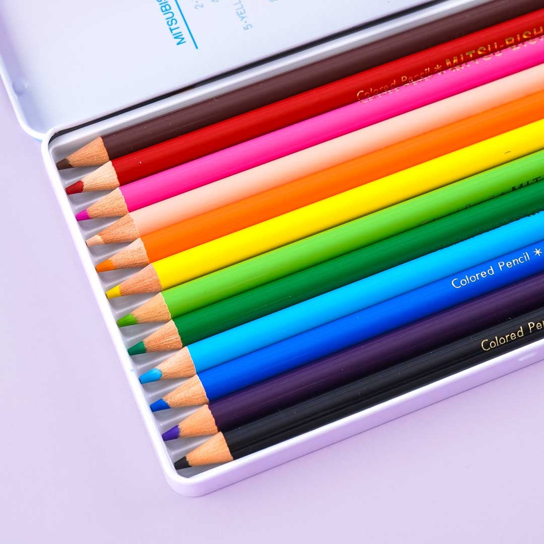 Super Mario Adventure Colored Pencil Set