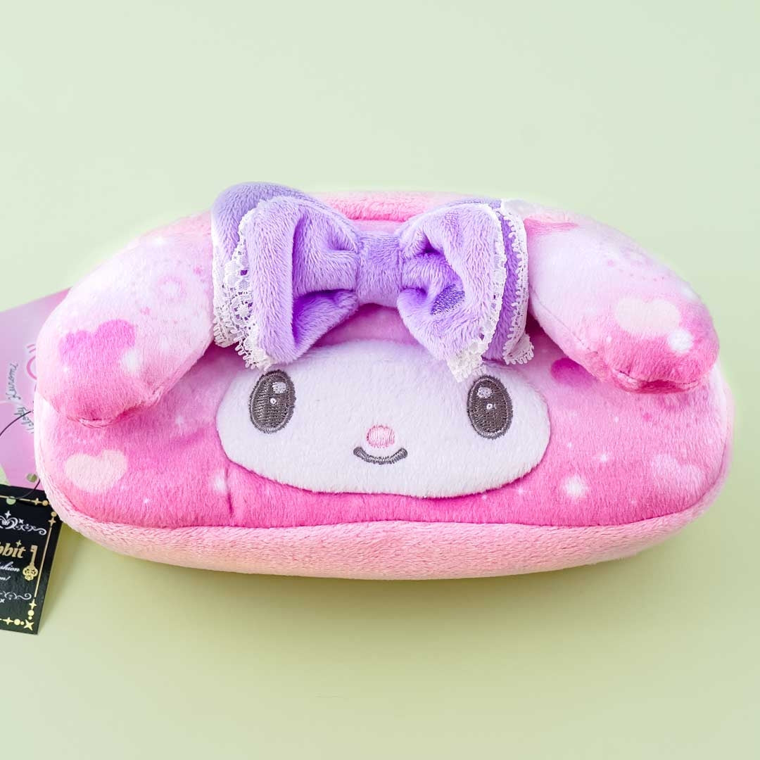 My Melody Fluffy Ribbon Mini Pouch