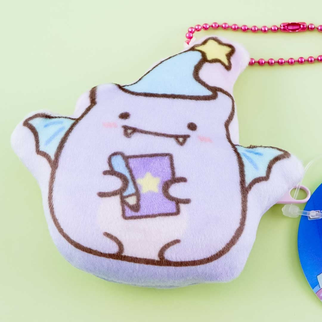 Sumikko Gurashi Wizard Die-Cut Coin Purse & Bag Charm - Faibu