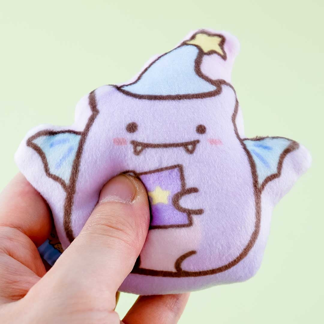 Sumikko Gurashi Wizard Die-Cut Coin Purse & Bag Charm - Faibu