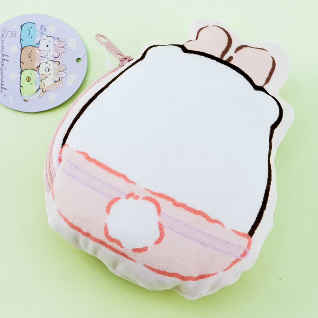 Sumikko Gurashi Easter Bunny Plushie Pouch - Shirokuma
