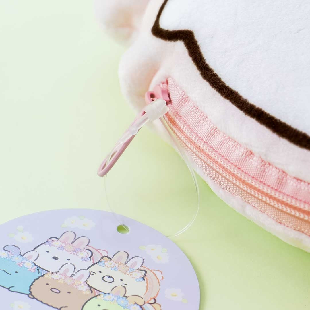 Sumikko Gurashi Easter Bunny Plushie Pouch - Shirokuma