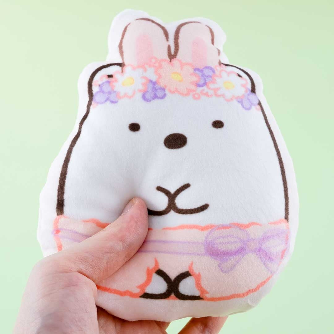 Sumikko Gurashi Easter Bunny Plushie Pouch - Shirokuma