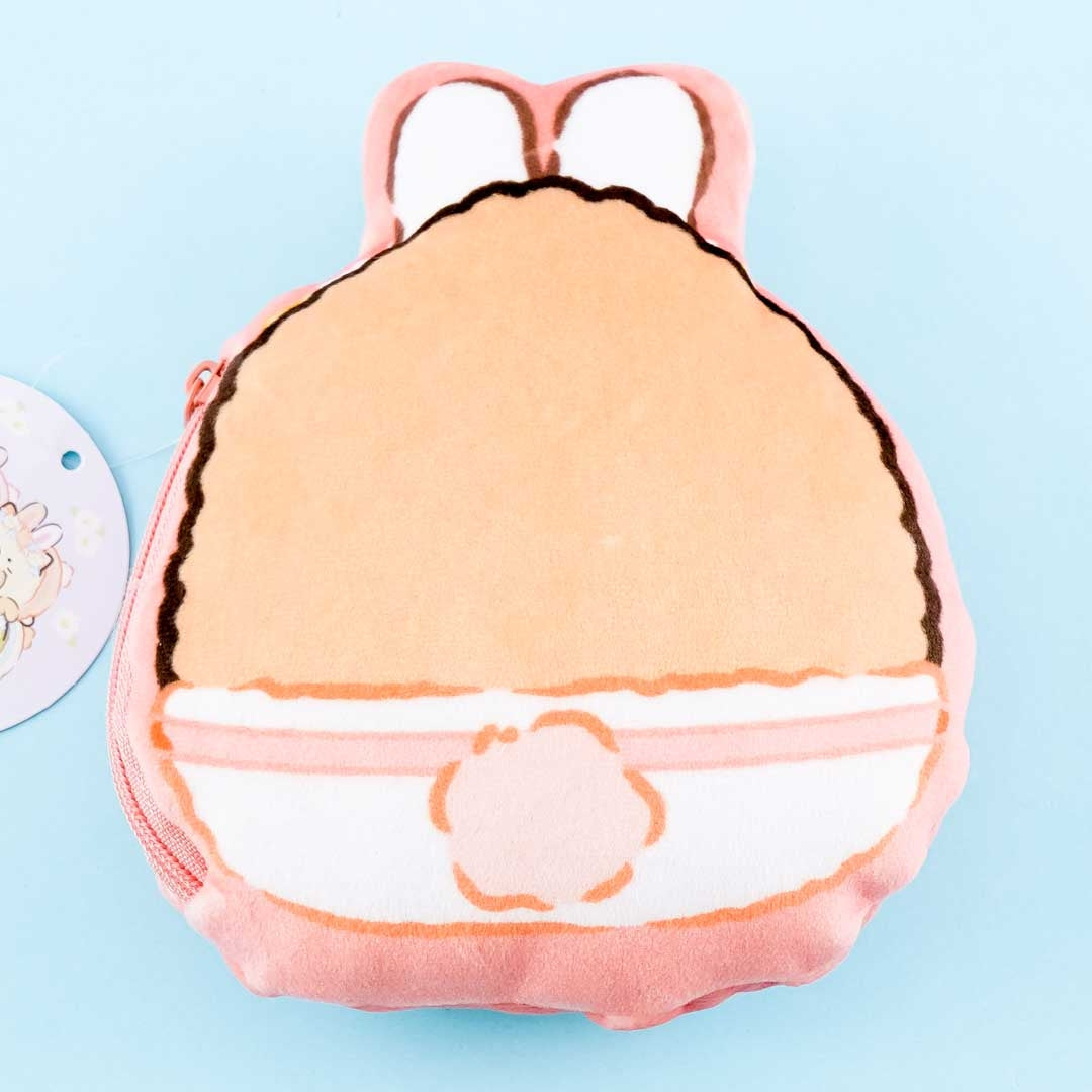 Sumikko Gurashi Easter Bunny Plushie Pouch - Tonkatsu